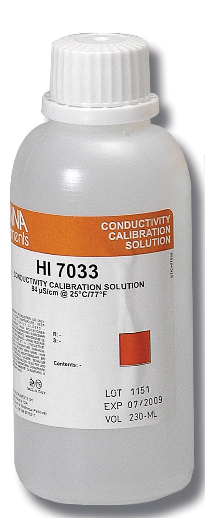 Hanna Instruments HI-7033MM 84µS/ Calibration Solution, 230 mL
