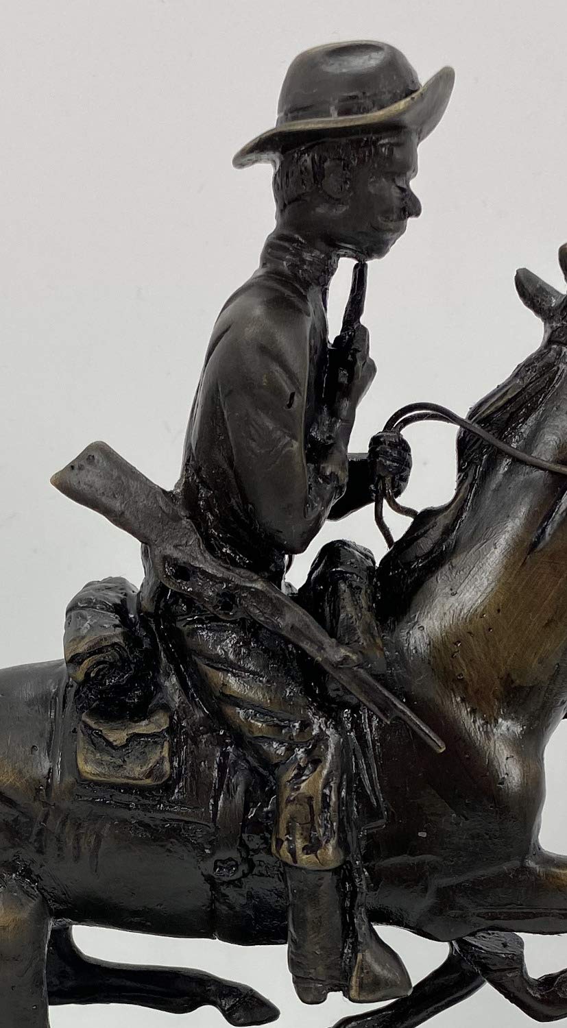 Amazon.co.jp: フレデリック・レミントン作「Trooper Of The Plains