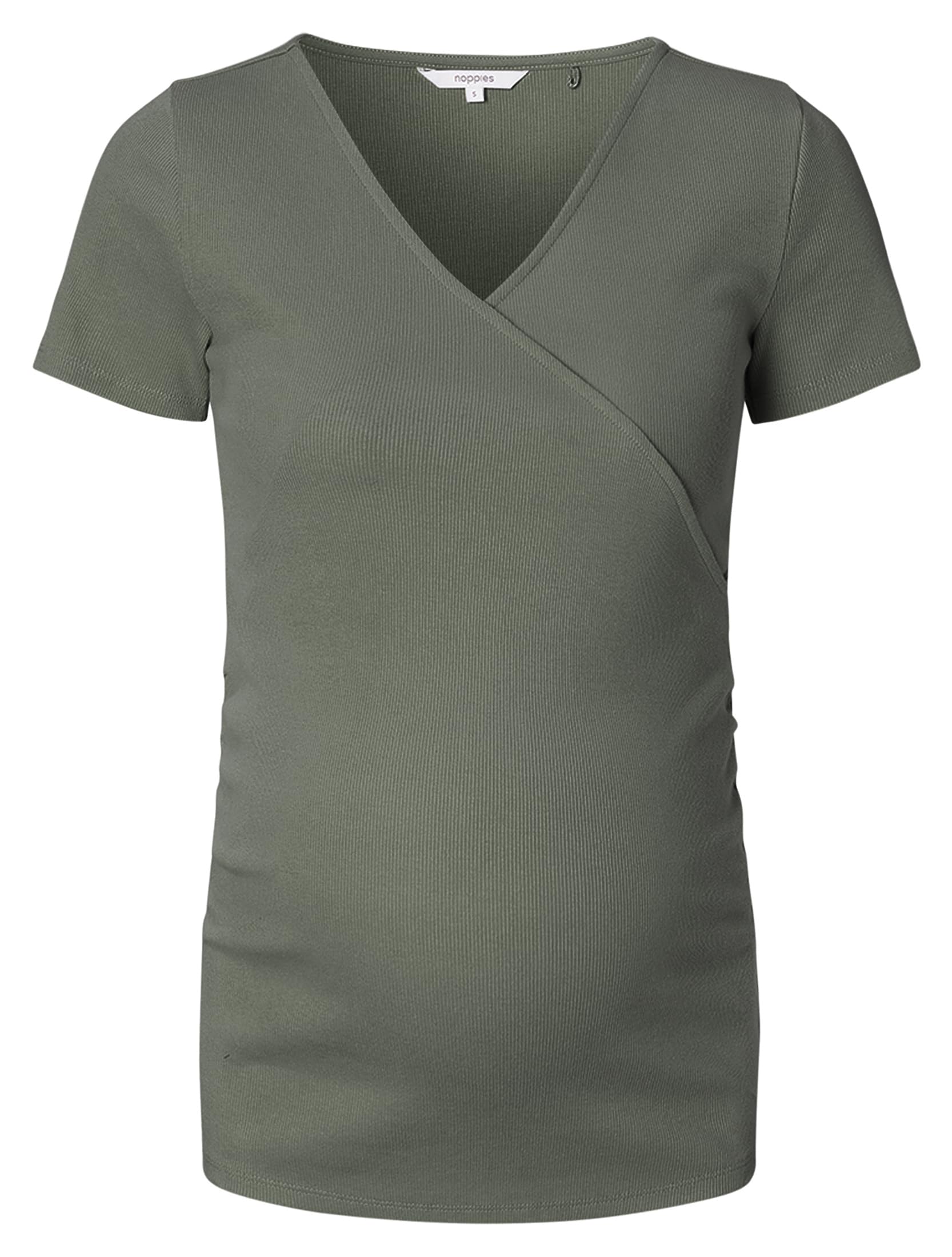 Noppies Sanson Nursing Rib Top SS Camiseta para Mujer