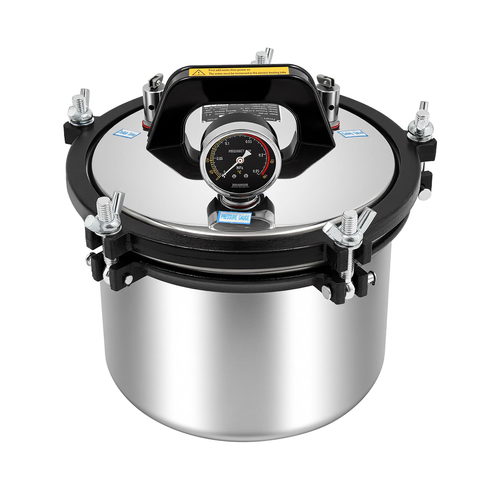 Amazon.com: 8L Portable Steam Autoclave Sterilizer 110V, 304
