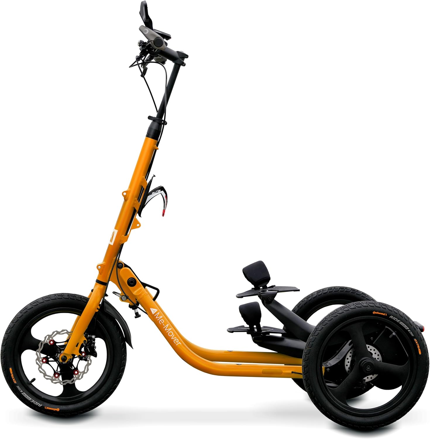 ME-MOVER Speed Ultra - Step Machine on Wheels, Low Impact Trainer, Cross Step Trainer for Outdoor Exercise, Elliptical Tricycle