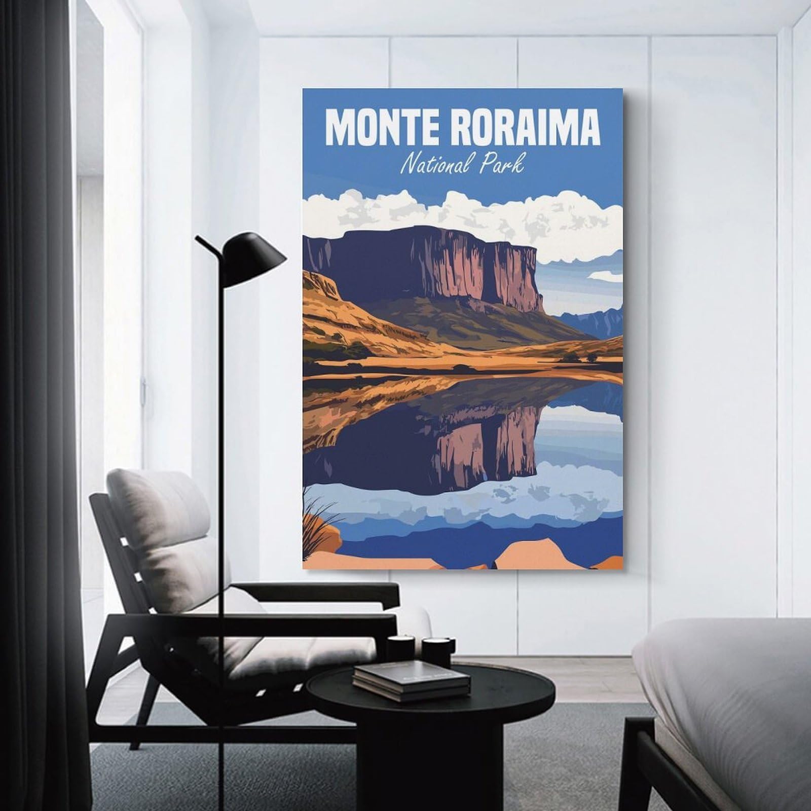 Junmoney Unframe-Style-14 Monte Roraima National Park Room Decor Wall Art 24X36inch(60X90cm), For Art Walls, Layered Displays Or Homes, Wall Decor Suited To Curated Displays