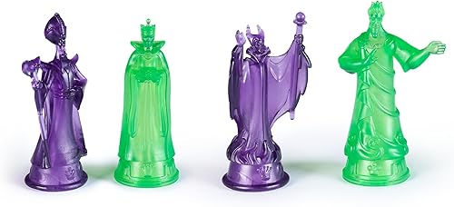 Miniatura 9 de Spin Master Games, Juego de ajedrez de villanos de Disney para adultos y niños, juega como personajes clásicos de Disney, Úrsula, Jafar, Hades y