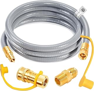 GasSaf Natural Gas Quick Connect Hose
