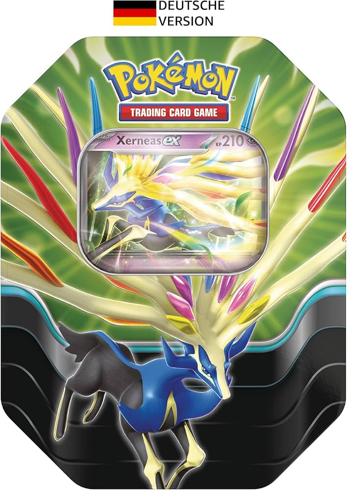 Pokémon - Trading Card Game: Tin-Box Azure Legends: Xerneas-ex (4
