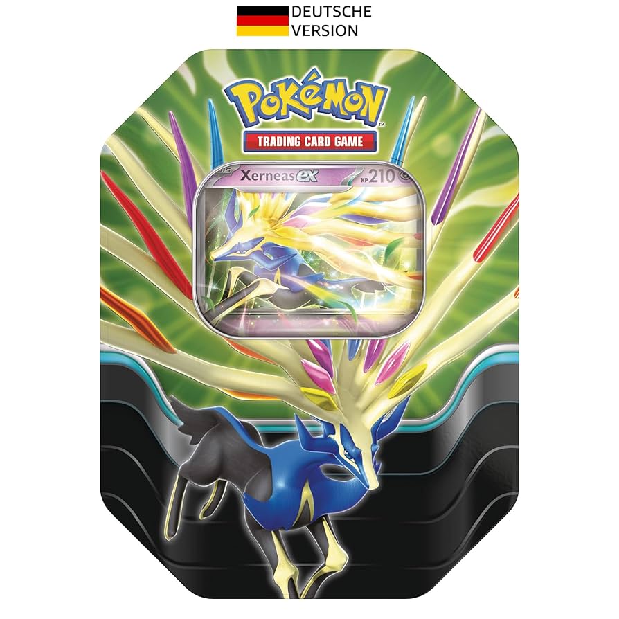 ポケモンカードゲーム PRECIOS COLECTOR BOX Pokémon - Trading Card Game: Tin-Box Azure Legends: Xerneas