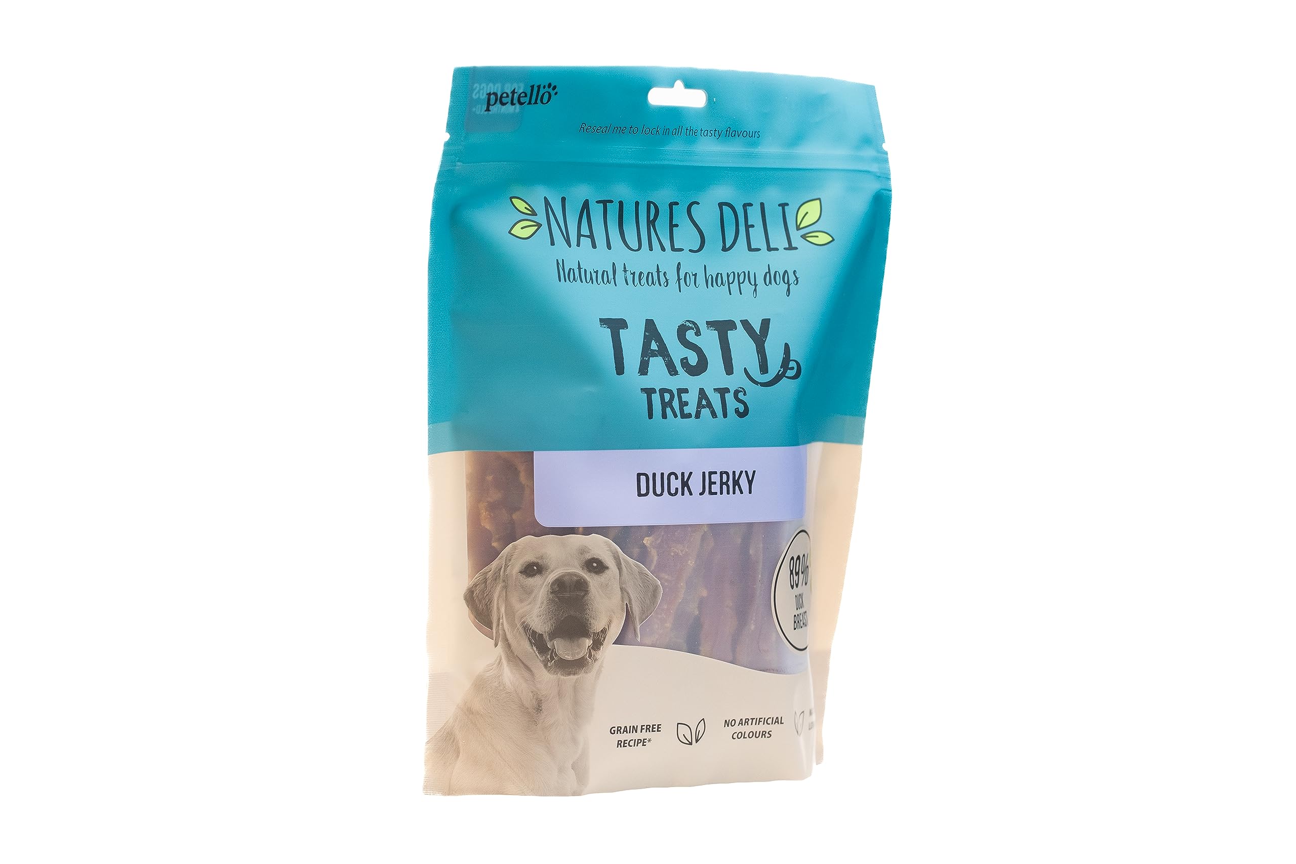 Natures Deli Duck Jerky Dog Treats, Grain Free Low Fat Treats for Dogs High Protein Dog Chews, 500 g (Pack of 1) - Image 2