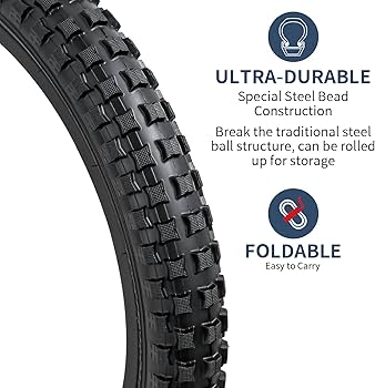 Amazon | YunSCM 2本セット,20 2.35 タイヤ,20x2.35 58-406