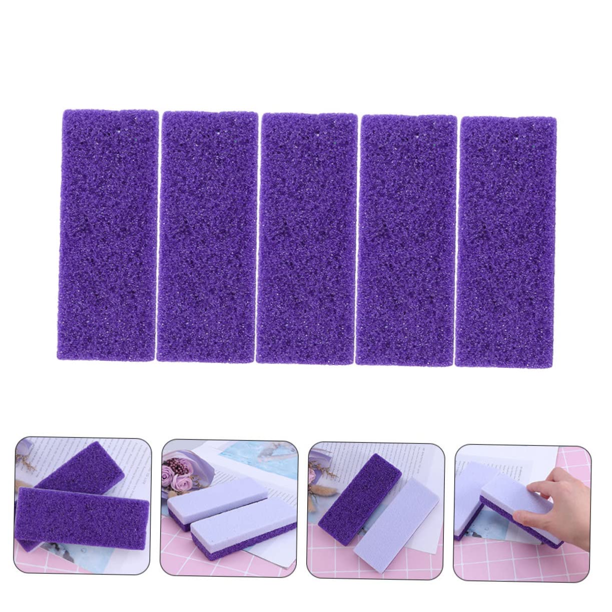 Healvian 20pezzi Rimuovi Morta Per Piedi Esfoliatori Per Talloni Con Design Portatile e Materiali Resilienti Per Pedicure e Comodo