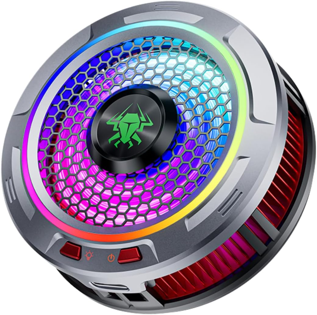 EX3 Pro Magnetic Flat Panel Radiator 36W high Power Semiconductor Refrigeration Mobile Phone Cooling Fan RGB Light