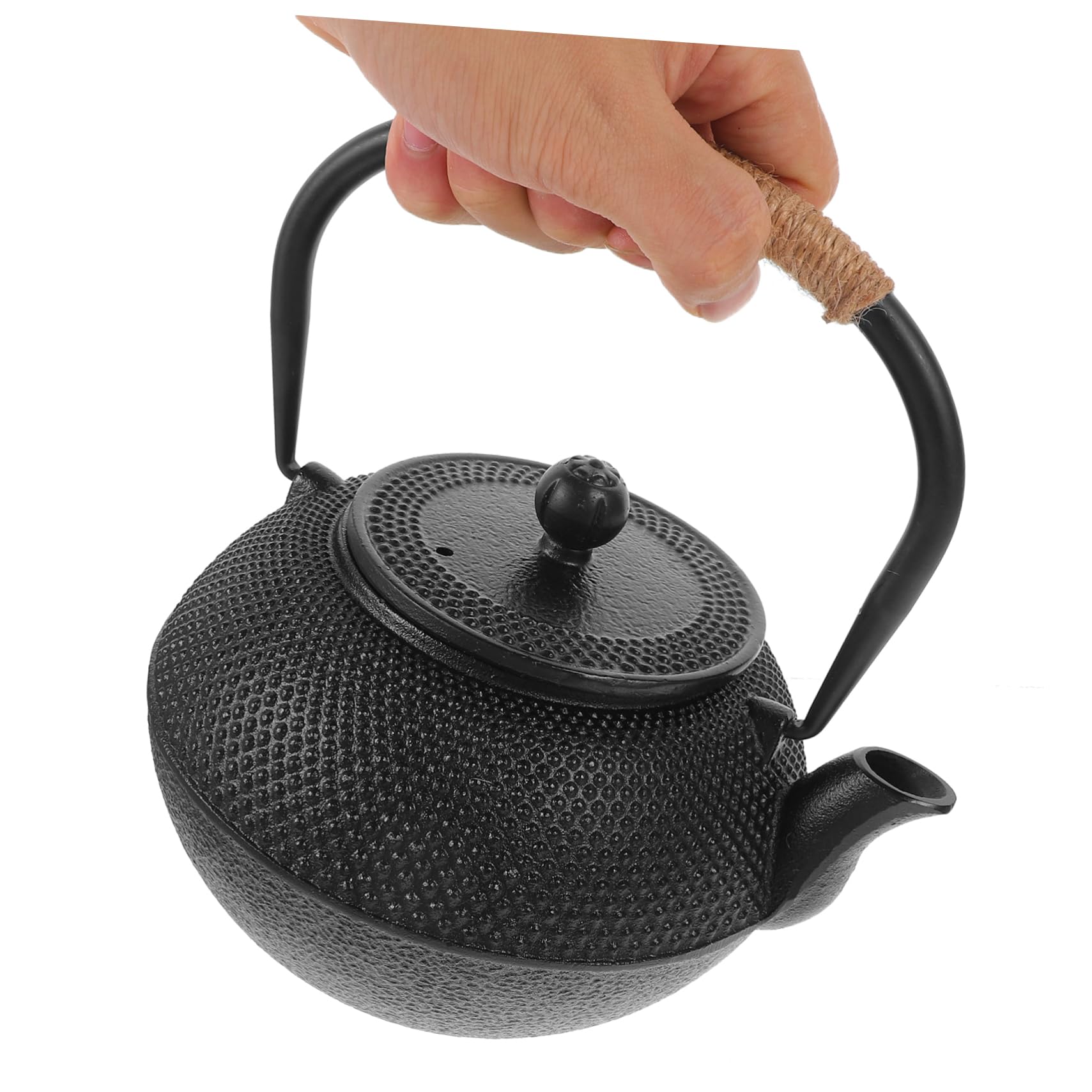 PRETYZOOM Tetera De Hierro Japonesa De Tetera Para Estufa Tapa Para Preparar Té La Cocina