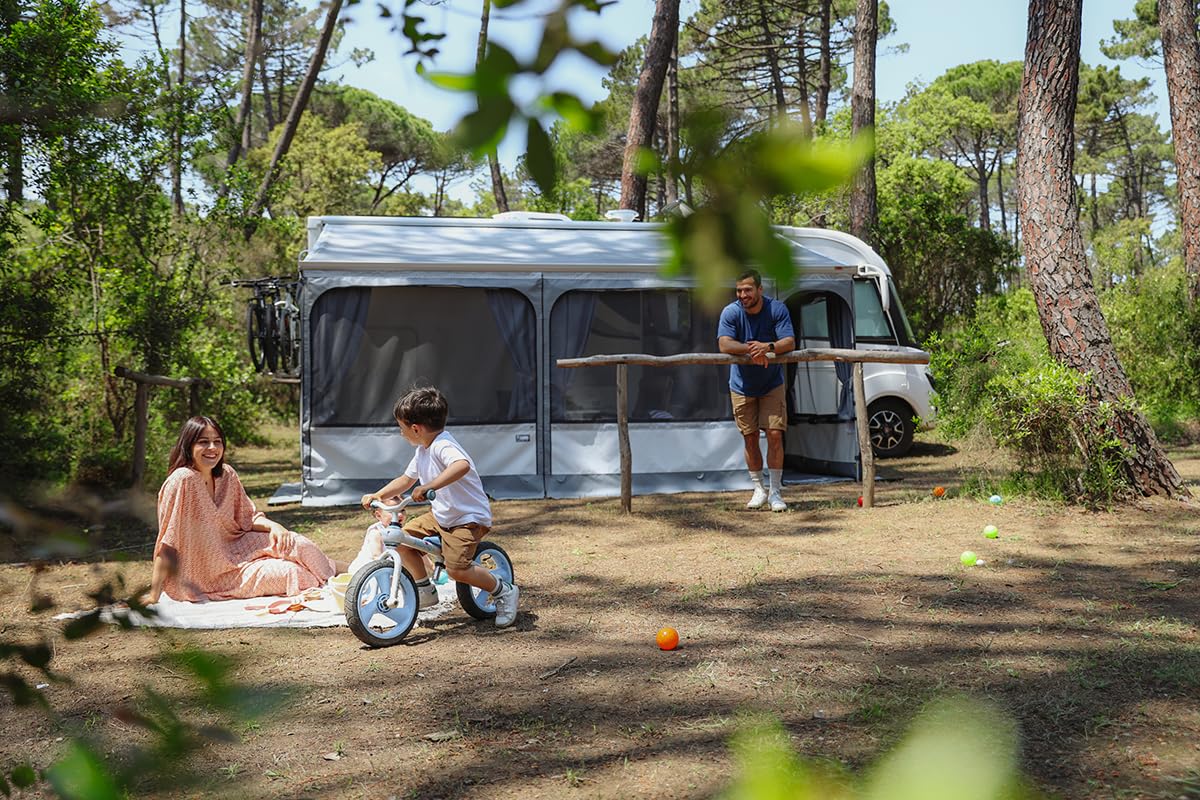 Fiamma Caravanstore Zip XL przedłużenie namiotu przedsionkowego do markizy workowej, 80% polichlorek, szary, 280-310 cm