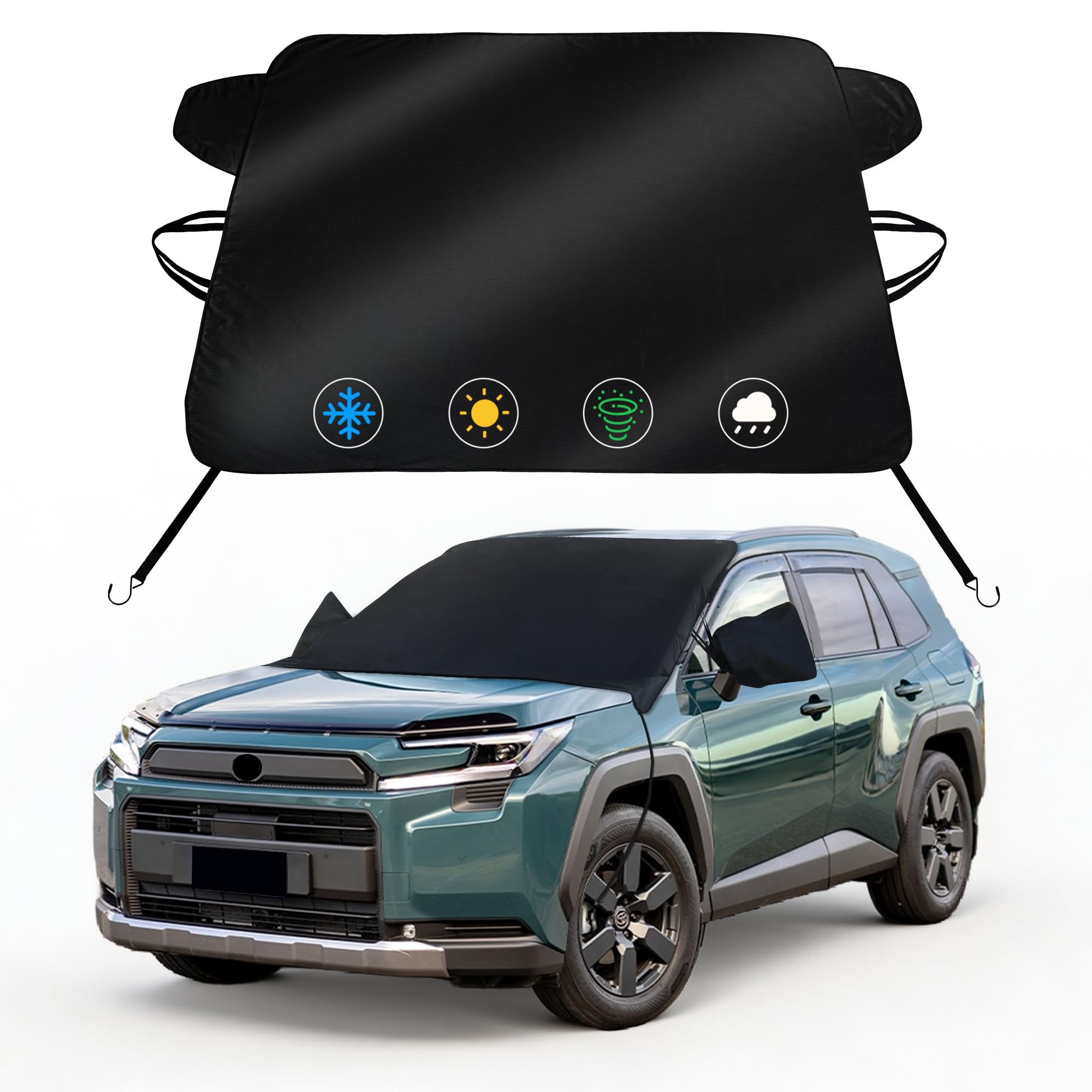 Windshield Cover for Ice &amp; Snow Toyota RAV4 2019-2024 2025,2026 2027