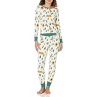 Amazon Essentials Disney | Marvel | Star Wars Set di Pigiama da Notte Attillati in Cotone Donna