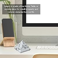 Vista 207 de Amazing Gemstone Amethyst Pyramid Crystal Healing Stones - 2" Great Pyramid Figurine of Natural Stone Pyramid for Meditation, Reiki, Chakra