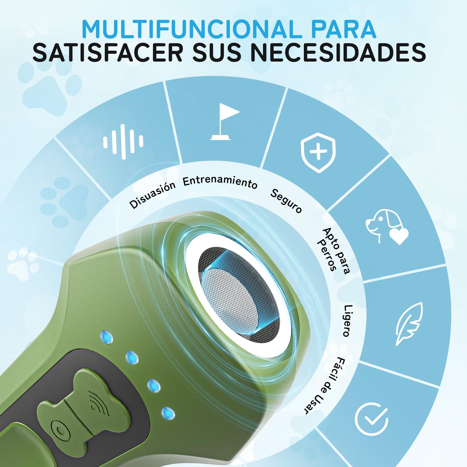 Ahuyentador de Perros, Antiladridos para Perros Ultrasónicos