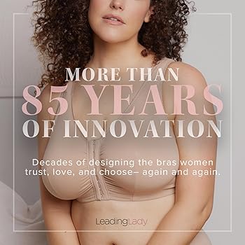 LEADING LADY, The Lora, Wireless Bra, Seamless Flat Back, Front
