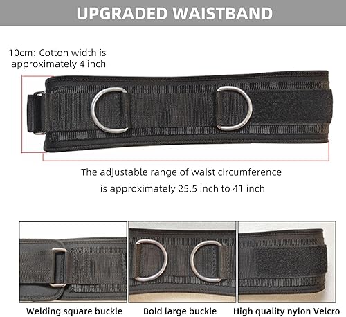 Miniatura 7 de Juego de entrenamiento de velocidad de resistencia, 8 piezas de ejercicio de fuerza explosiva, equipo físico, cuerda doble, mejora la agilidad,