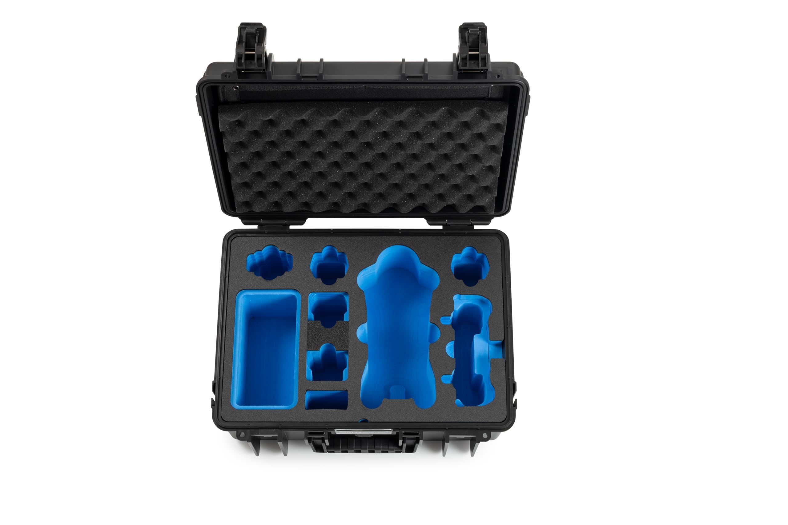 B&W International Mallette de Transport Outdoor 5000 (PP.221) Noire - pour DJI Mavic 4 Pro - Étanche (IP67), Anti-poussière, Anti-Chocs, extrêmement Robuste