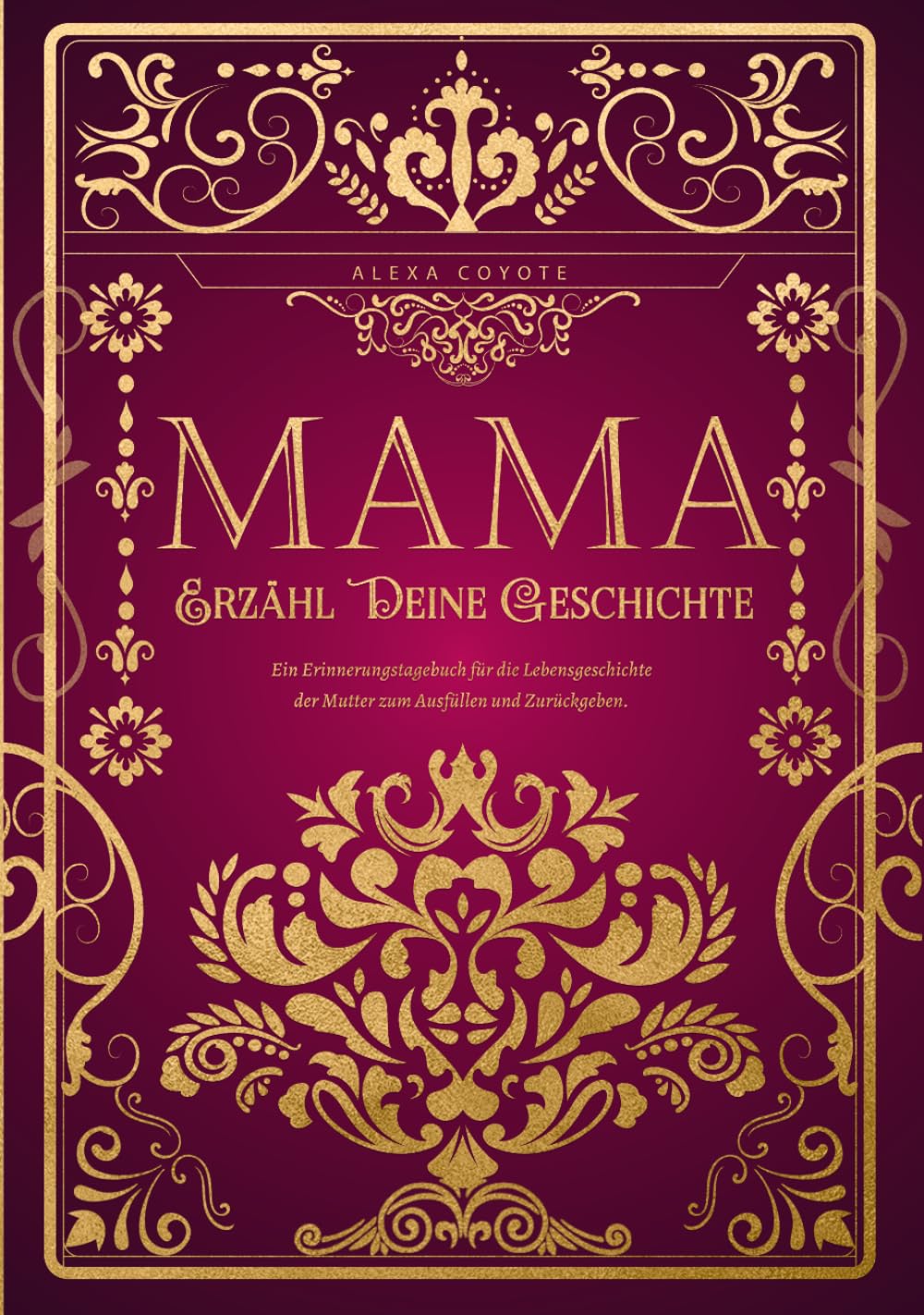 Livre de mémoire maman album souvenirs à remplir carnet histoire de vie