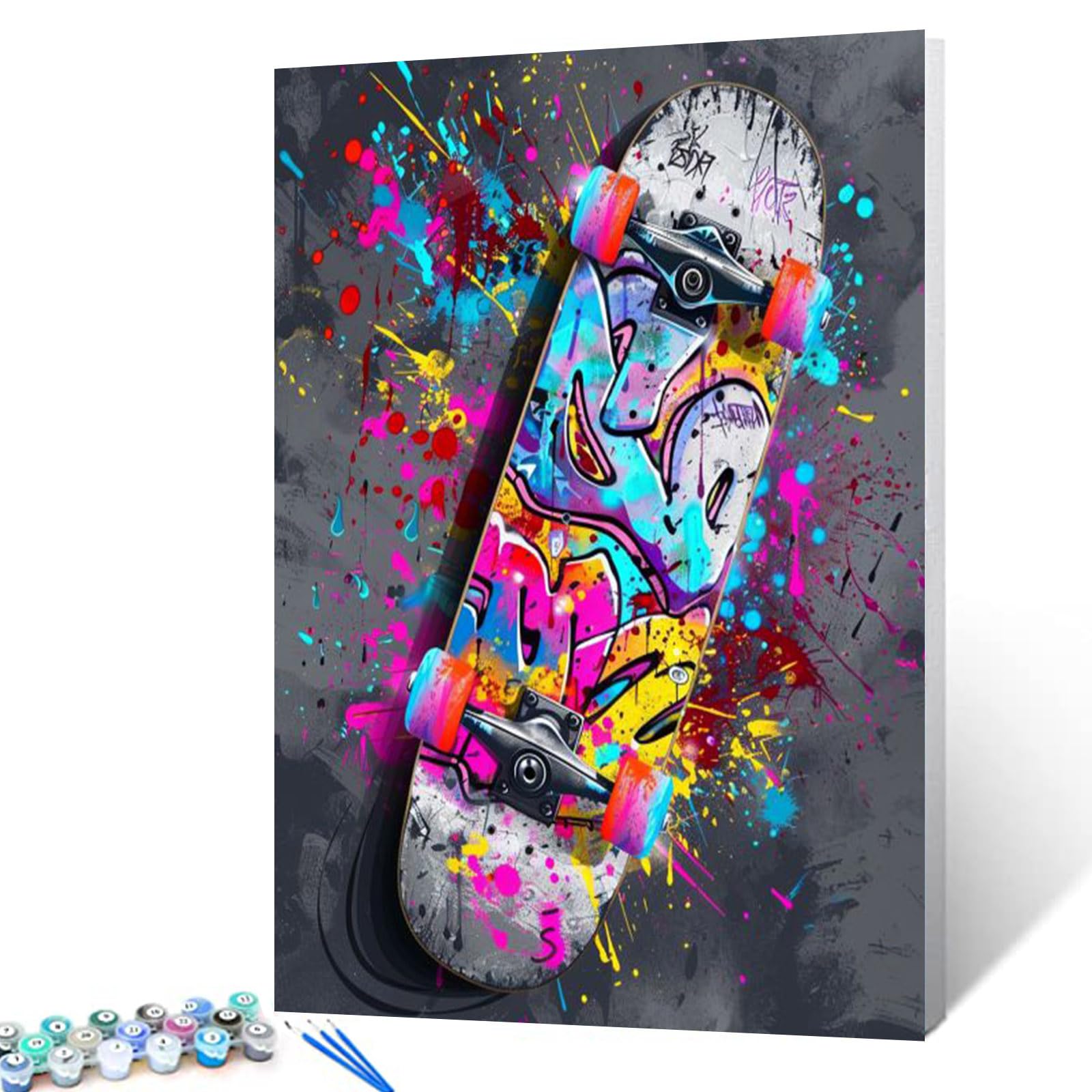 Graffiti Schablonen Vintage 19 Stück Beiz Und Sprühschablonen,  Graffiti-Schablonen, Flammen-Feuertropfen, Verschiedene Größen,  Wiederverwendbare Kunststoffschablonen Zum Malen Auf Holz, Tapete, Stoff,  25 Cm/15 Cm/7,62 Cm Airbrush Schablonen, image size:1600x1600