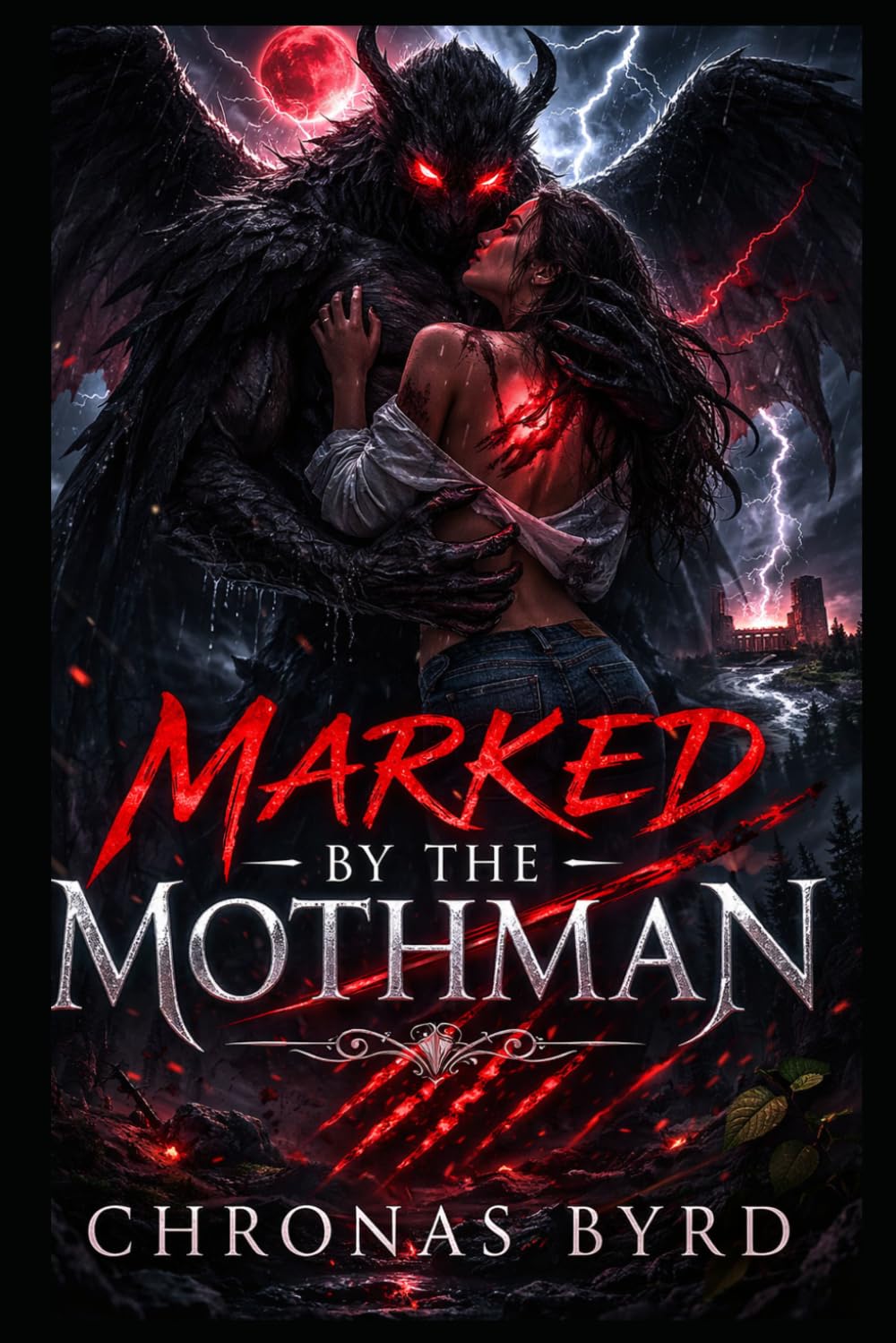 MARKED BY THE MOTHMAN: A DARK CRYPTID ROMANCE (Appalachian Cryptid Romance)