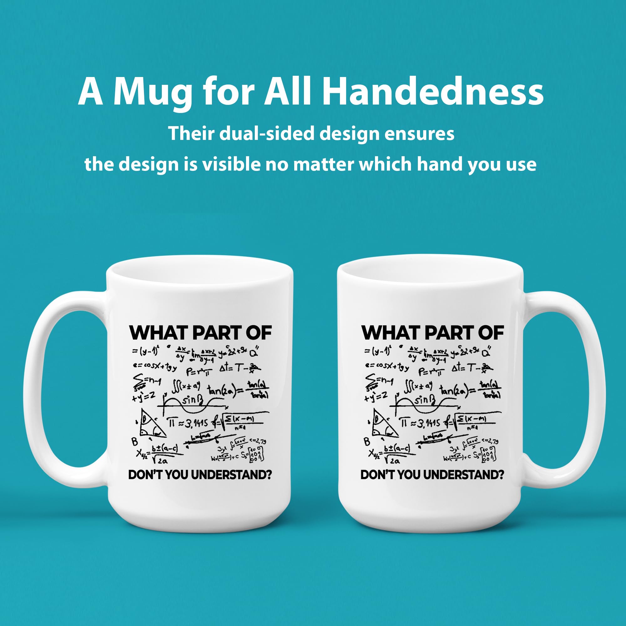 Tazza Pilota Divertente 'What Part Don't You Understand' In Ceramica | Bianca | Regalo Per Studenti Di Aviazione, Ingegneri Aerospaziali E Meccanici