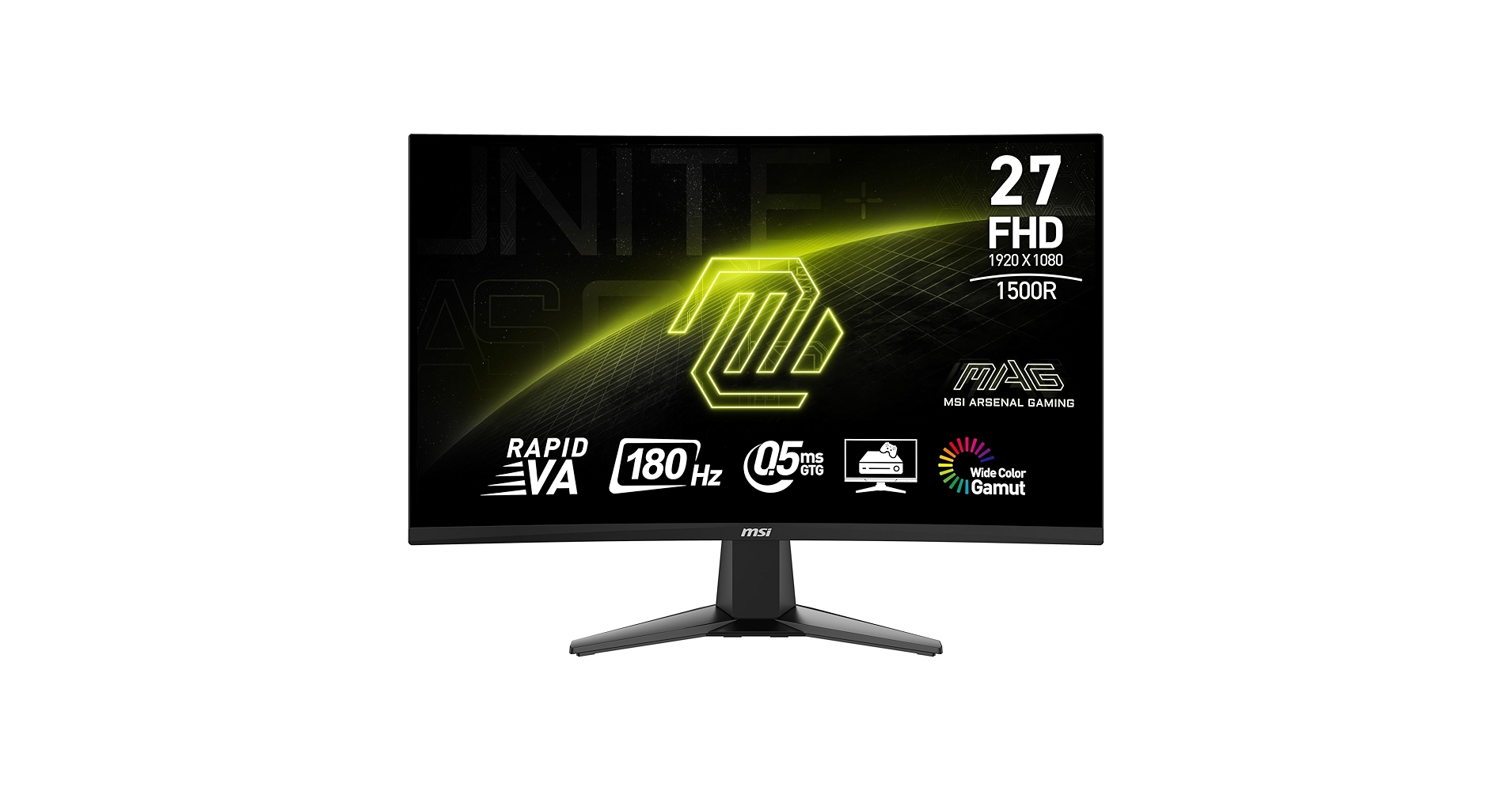 MSI MAG 27C6F 27インチ曲面モニター Amazon.com: MSI MAG27C6F 27-inch 1920 x 1080 (FHD), Rapid VA