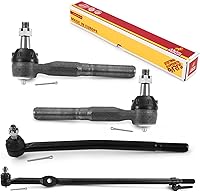 Vista 40 de Metrix Premium Chassis Parts - Kit de 4 piezas de extremos de barra de acoplamiento frontal exterior e interior compatible con Nissan Pathfinder