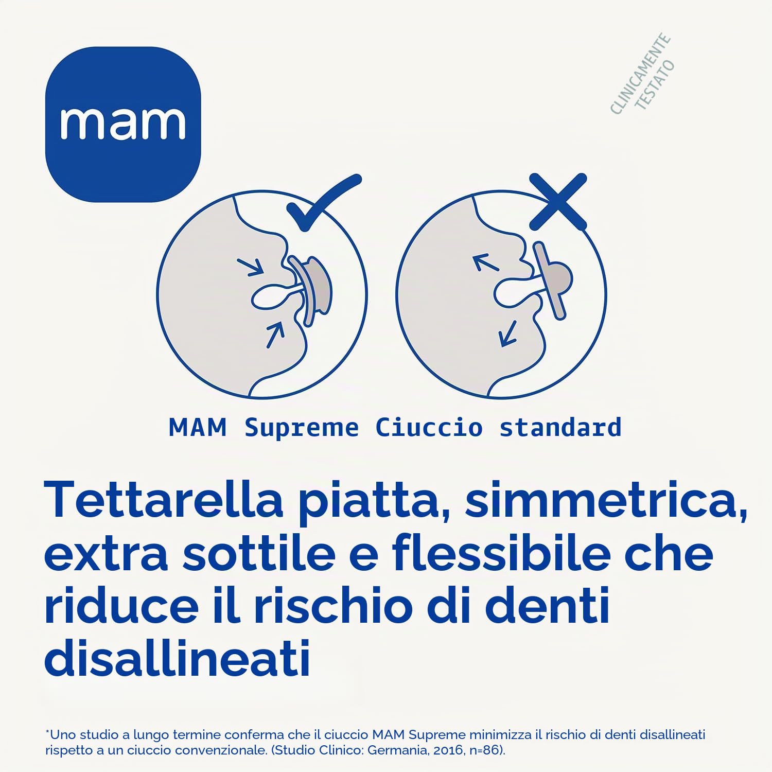 Mam S289 Supreme Night Silicone 2 Pezzi