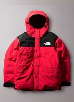 THE NORTH FACE ダウンジャケット RED 　ND91930 Amazon | [ザノースフェイス] マウンテンダウンジャケット ゴアテック