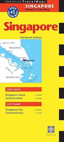 Singapore Travel Map Thirteenth Edition: Singapore Island &amp; City Map