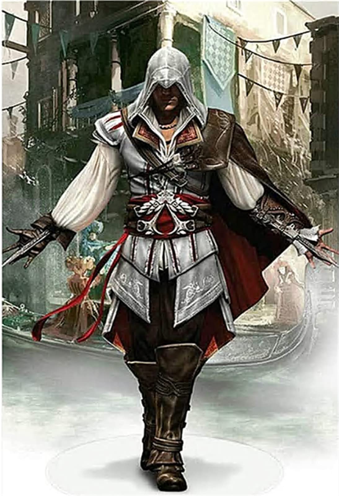 Diamond painting Assassin's Creed grand format 50x70 broderie diamant carré