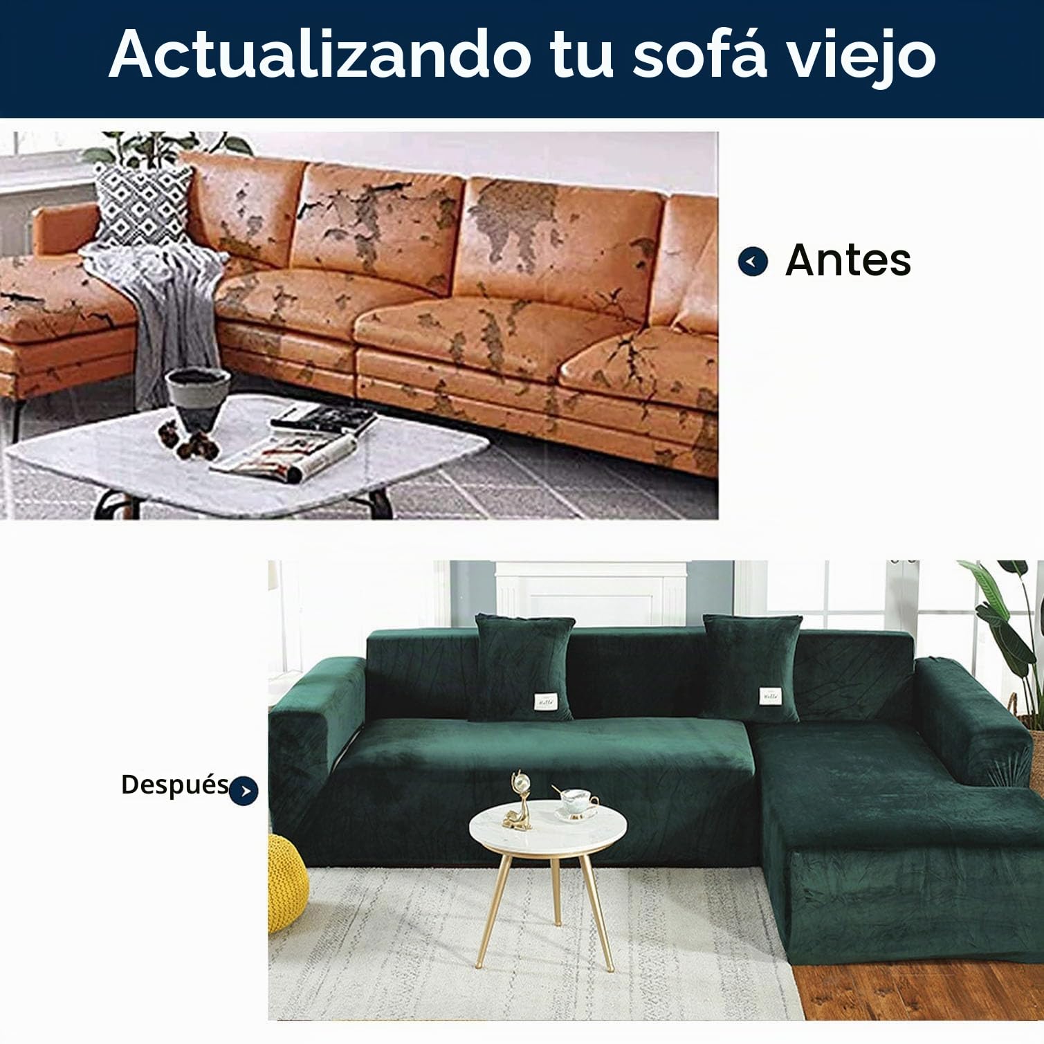 YOPOIY Terciopelo Fundas para Sofa Chaise Longue, Estiramiento Grueso Fundas Sofas Cheslonge Ajustables, Antideslizante Fundas De Sofá Chaise Longue Protector-Rosa-3+2 plazas