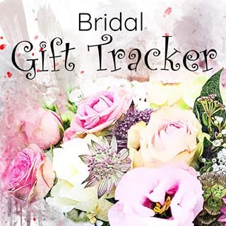 Bridal Gift Tracker: 8.5" x 8.5" Cute Interior, Gift Log Record Book for Wedding Presents, Thank You List with Address Log, Wedding Gift Notebook, Wedding Gift Register (100 Pages)
