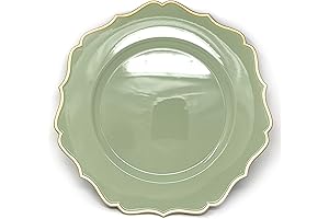 allgala Heavy Quality Round Charger Plates