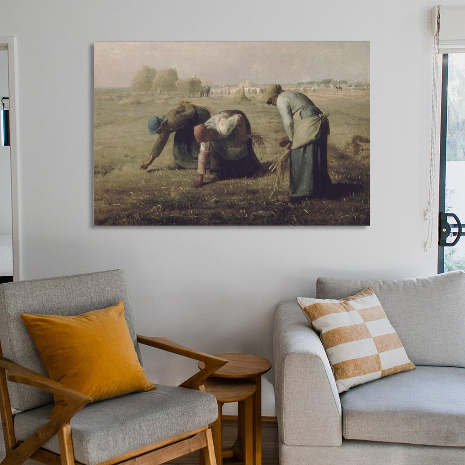 Amazon.co.jp: ジャン・フランソワ・ミレー「落穂拾い」 ポスター
