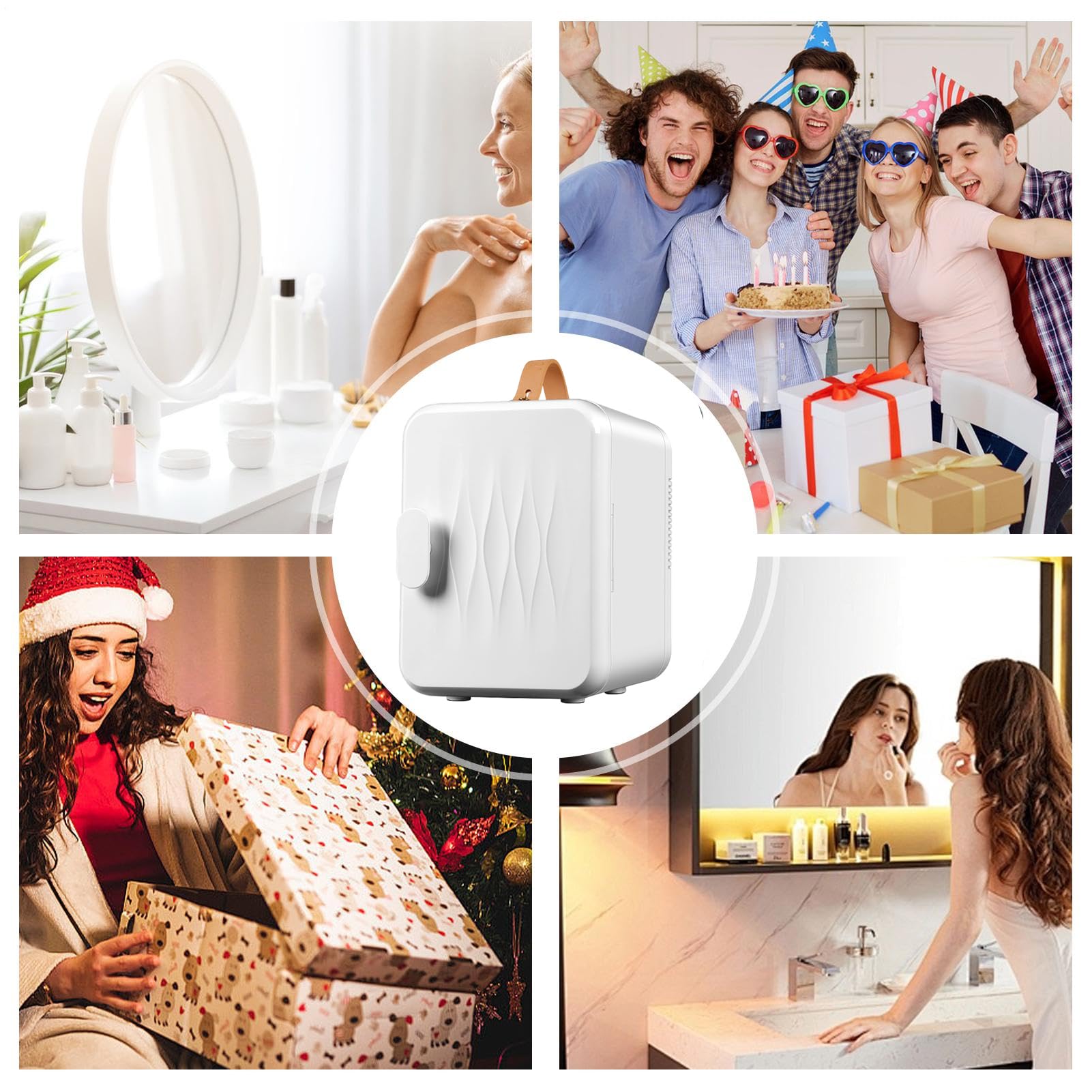 Frigo Portatile Frigorifero Elettrico Da 6L Per Camera