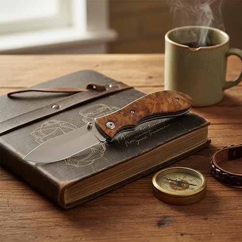 Miniatura 5 de SZCO CARPETA DE MADERA BURL DE 4"