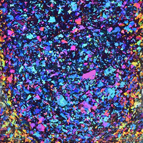 Image of ILNP Mayfield - Purple, Pink, Green, Gold, Blue Ultra Chrome Flakie Nail Polish