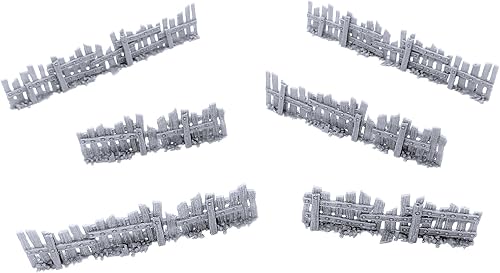 Ye Old Fence - DND Terrain compatible con Dungeons and Dragons, 1.102 in Wargaming en miniatura, juegos de rol de mesa, escenario de juego de guerra