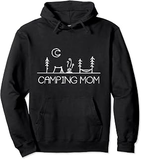 Camping Mom Pullover Hoodie