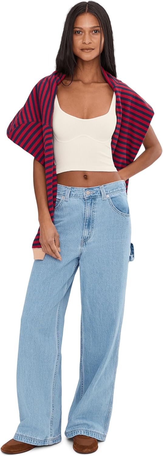 Levi's Womens Cinch Baggy Carpenter Pants - Image 2