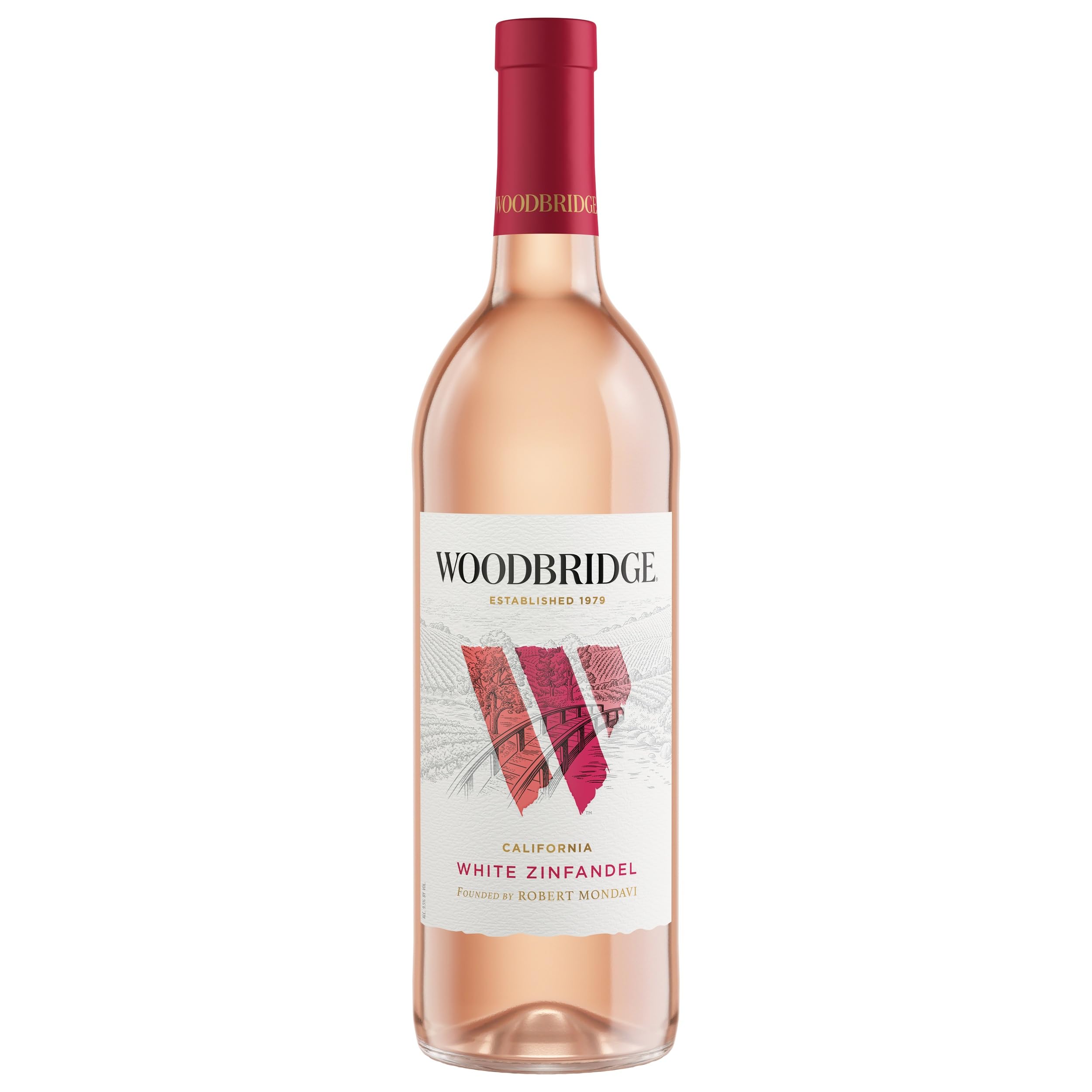 Robert Mondavi Woodbridge White Zinfandel Roséwein Rosé Vereinigte Staaten inkl. FeinWert E-Book (12 x 0.75 l)