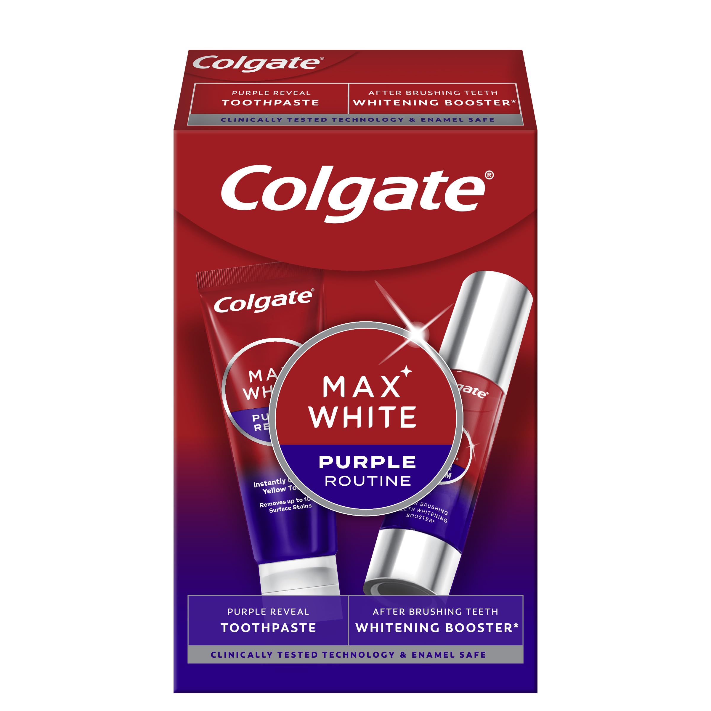 Colgate Kit Blanqueador Max White Purple: Pasta + Sérum en oferta en Amazon
