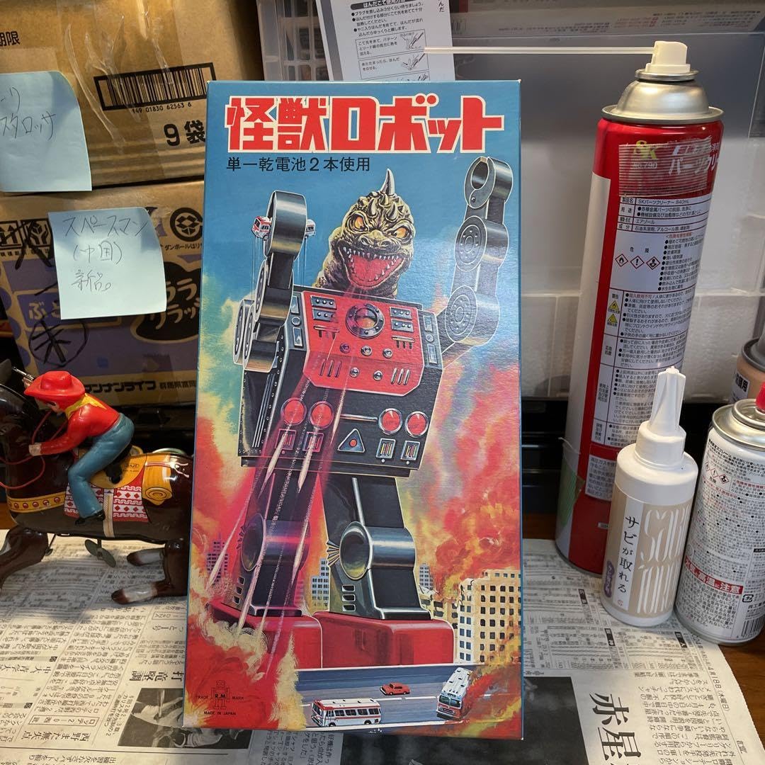 Amazon.co.jp: ブリキ怪獣ロボット完動品 : Toys & Games