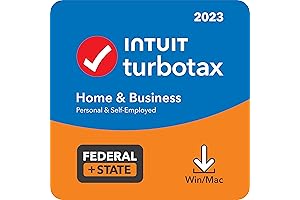 TurboTax Home & Business 2023 Software: Take Control of Your Taxes