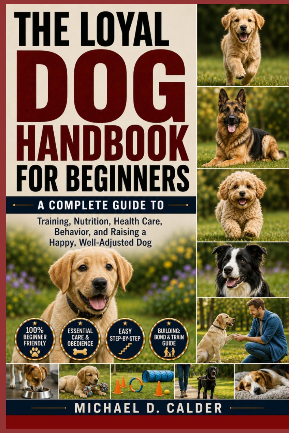 The Loyal Dog Handbook for Beginners: A Complete Guide to Training, Nutrition, Health Care, Behavior, and Raising a Happy, Well-Adjusted Dog