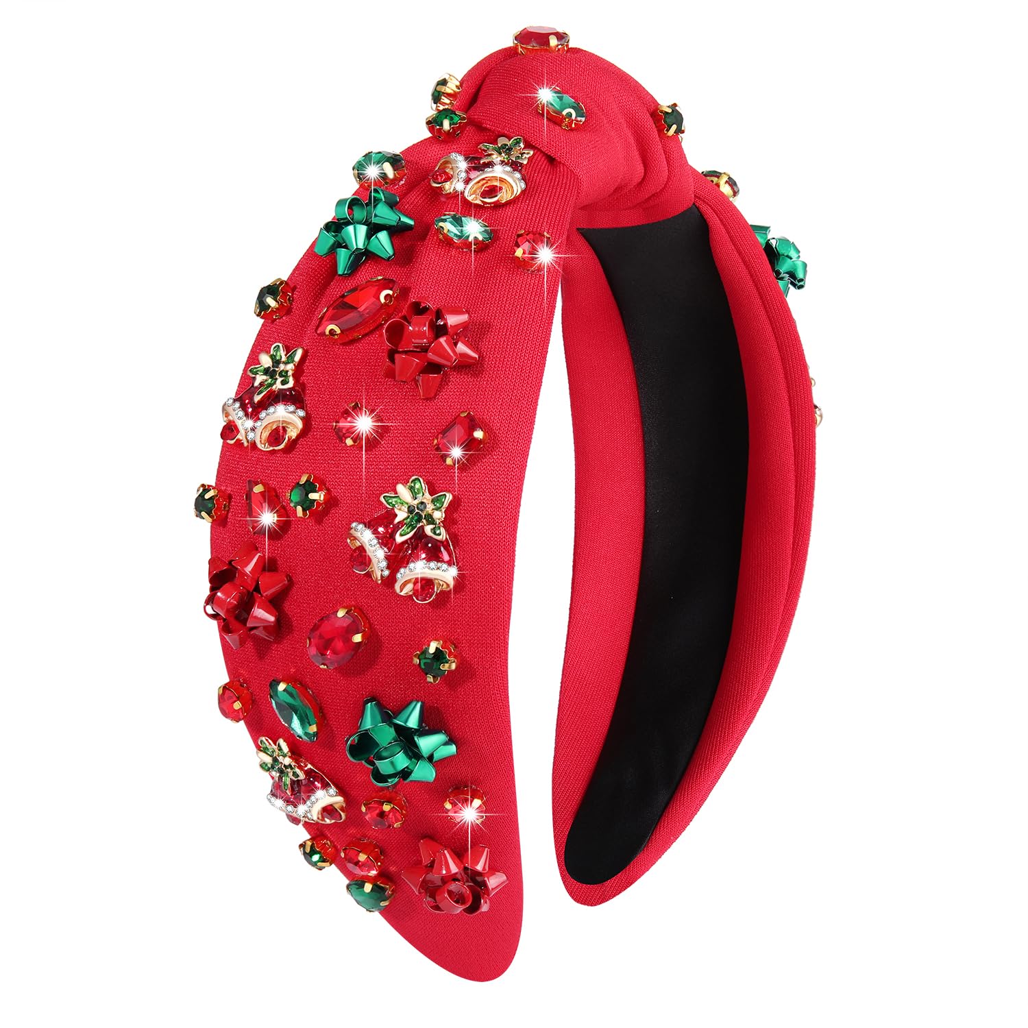 MOLOCH Christmas Headband for Women Christmas Tree Bow
