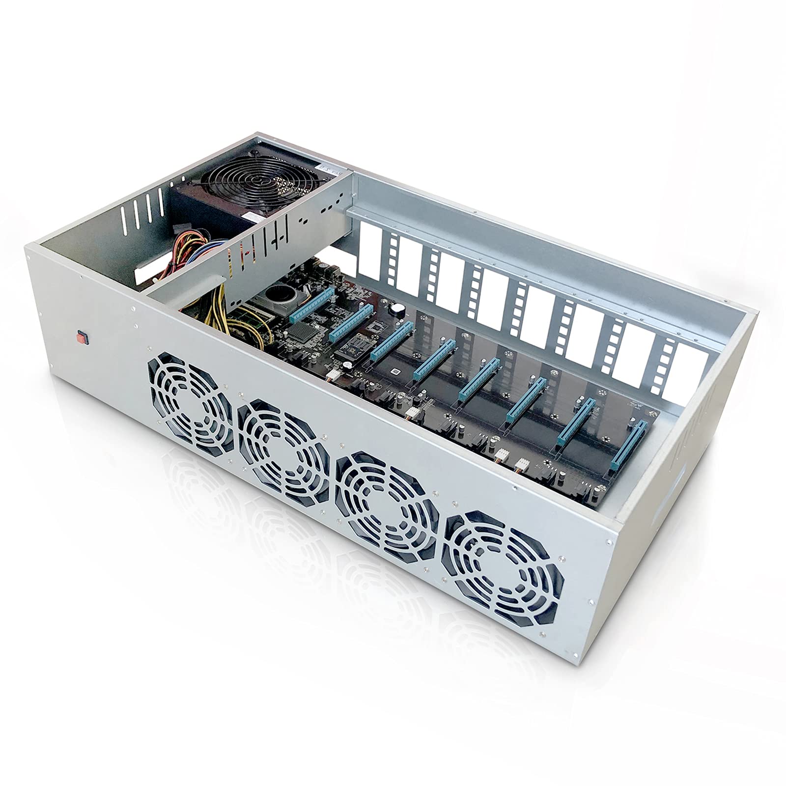 Amazon.co.jp: BTC-S37 GPUマイニングリグフレーム、暗号通貨